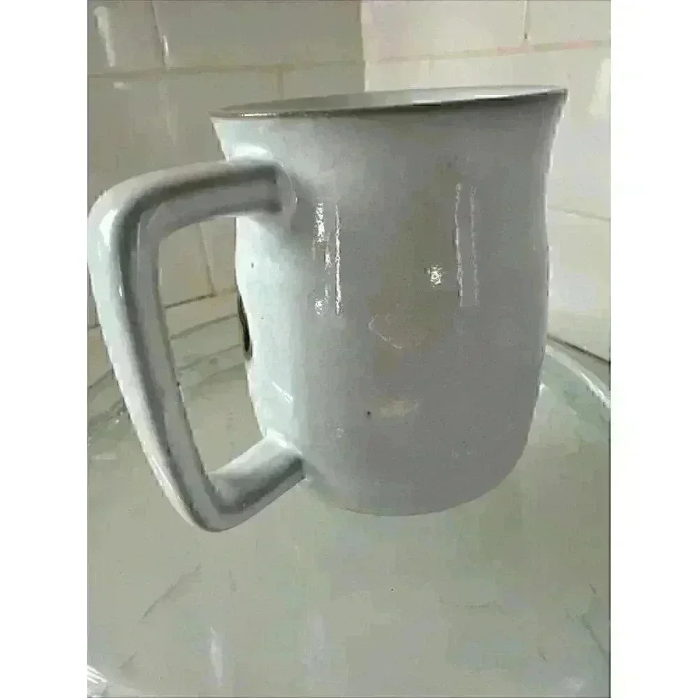 Vintage 1980s Owl Coffee Mug Cup 3.75 Inch Tall Ceramic